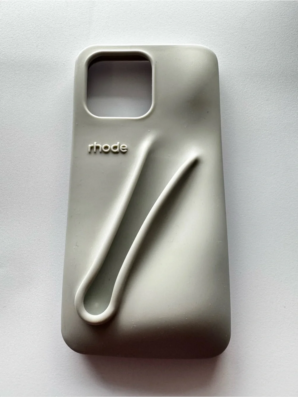 rhode Silicone iPhone Lip Case with Lip Treatment Holder